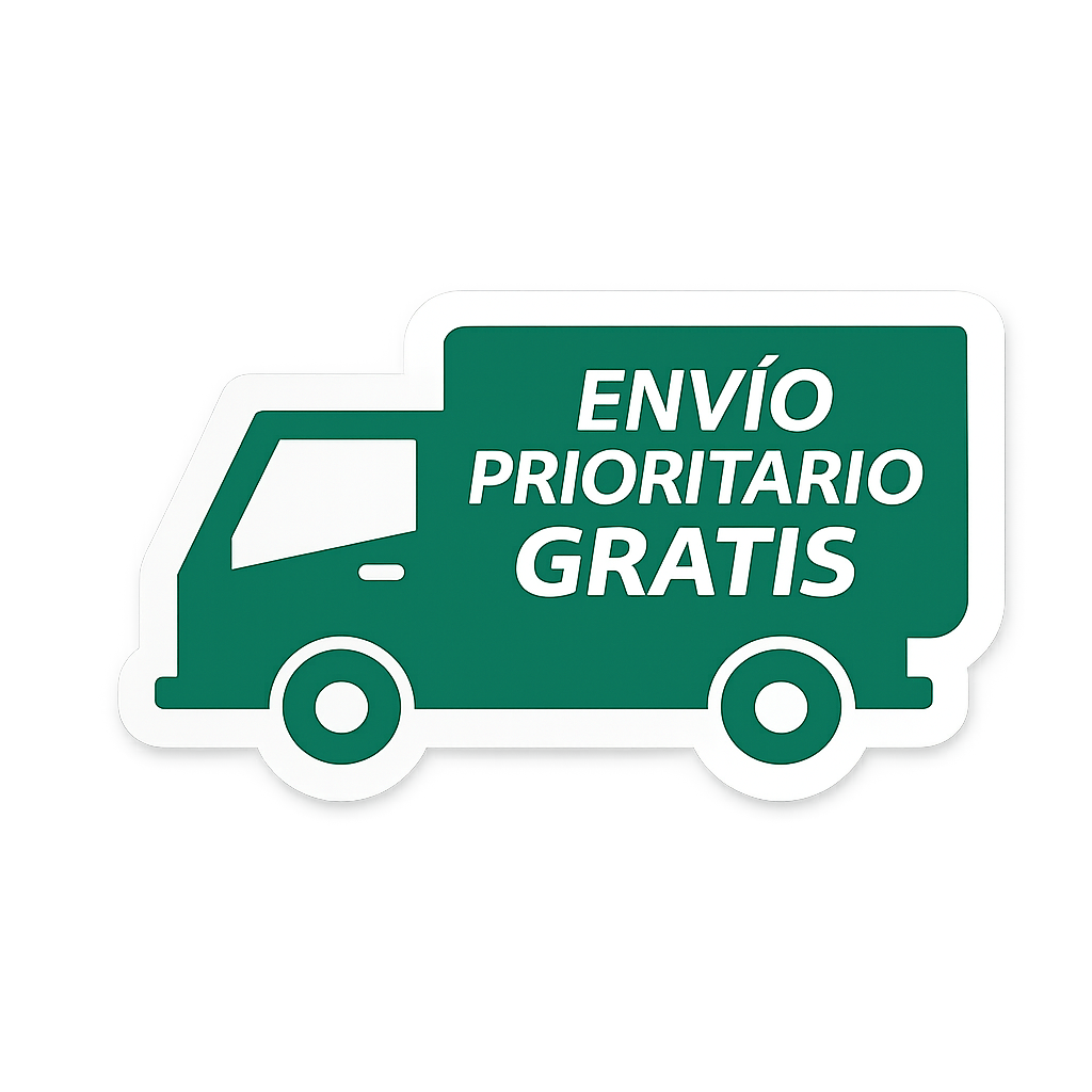 Envío prioritario gratis