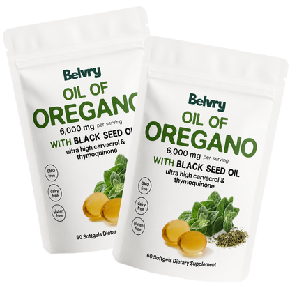 Aceite de orégano + semilla negra