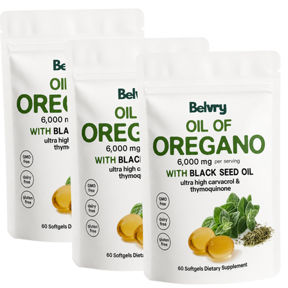 Aceite de orégano + semilla negra