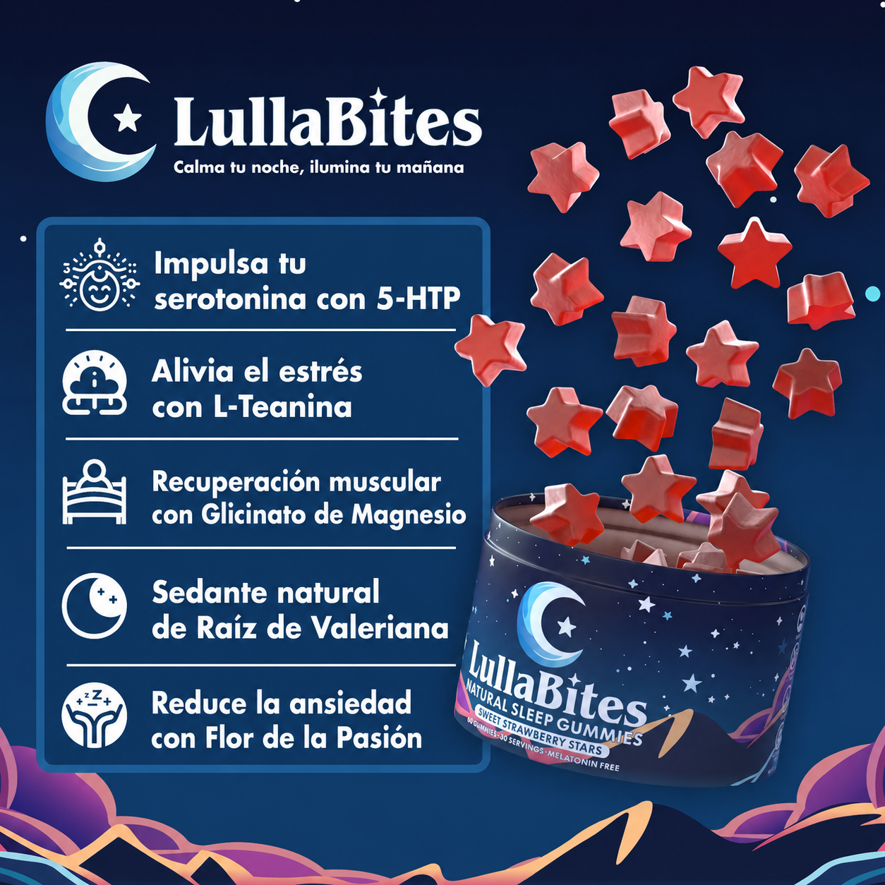 LullaBites Sleep Gummies