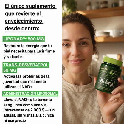 NAD+ Advance Suplemento antienvejecimiento