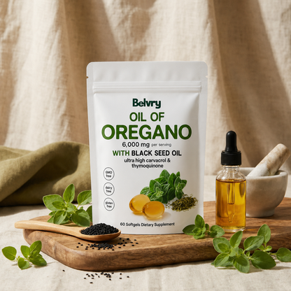 Aceite de orégano + semilla negra