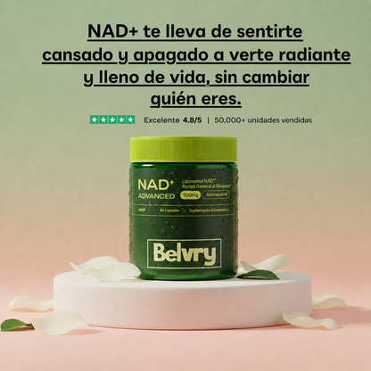 NAD+ Advance Suplemento antienvejecimiento