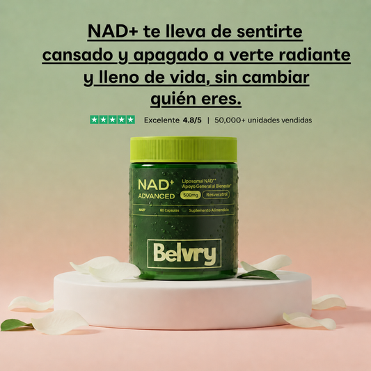 NAD+ Advance Suplemento antienvejecimiento